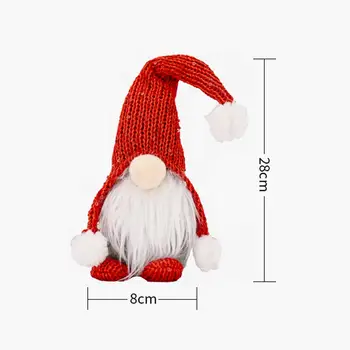 2021 Kalėdų Rankų Darbo Švedų Gnome Lėlės, Papuošalai Ištraukiamas Nuolatinis Statulėlės Žaislai Nameliuose Šalis Dekoras Vaikų Dovanų