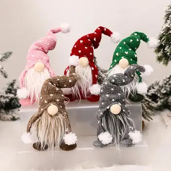 2021 Kalėdų Rankų Darbo Švedų Gnome Lėlės, Papuošalai Ištraukiamas Nuolatinis Statulėlės Žaislai Nameliuose Šalis Dekoras Vaikų Dovanų