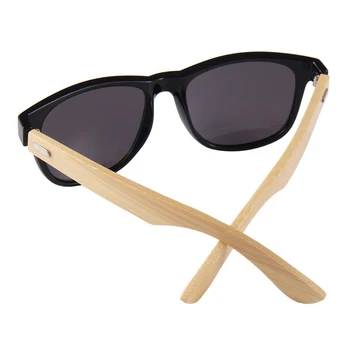 2021 Naujas Medienos, Bambuko Akiniai nuo saulės Moterims Prekės ženklo Dizainas Mens Nekilnojamojo Medinių Ginklų Saulės Akiniai Mirrorr Objektyvas Gafas de sol UV400