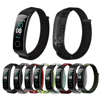 2021 Naujas Pakeitimas Patvarus Nailono Linijos Apyrankė Smart Watch Band Riešo Dirželis Huawei Honor Band 5/4 Apyrankę Priedai