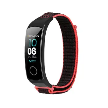 2021 Naujas Pakeitimas Patvarus Nailono Linijos Apyrankė Smart Watch Band Riešo Dirželis Huawei Honor Band 5/4 Apyrankę Priedai