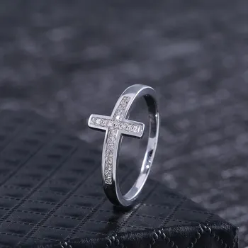 2021 naują atvykimo madinga Kryžiaus 925 sterling silver fashion ring girl dovana Kalėdų dovana, juvelyriniai dirbiniai didmeninė R5717