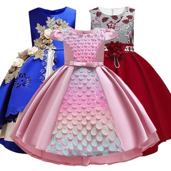 2021 Vaikų Suknelė Elegantiškas Princess Tutu Suknelė Vaikai Oficialią Suknelės Mergaitėms Kostiumas Šalis Vestuvių Suknelė Šalis 3-10 Metų Amžiaus