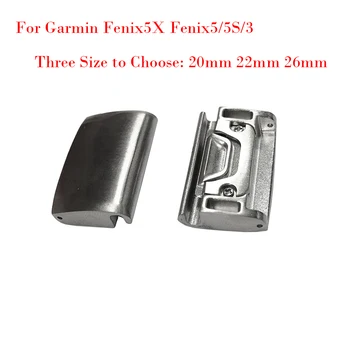 20mm 22mm 26mm Quick-Fit Metalo Žiūrėti Juostos Adapteris, skirtas Garmin Fenix 5X Fenix 5 5S 