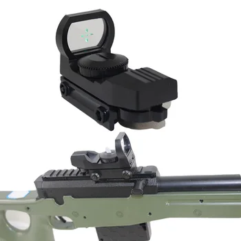 20mm Geležinkelių Riflescope Žalias Taškas Akyse 4 Tinklelis Optika Holografinis Šautuvas, Pistoletas Pistoletas Kolimatorius Akyse taikymo Sritis Medžioklės Reikmenys
