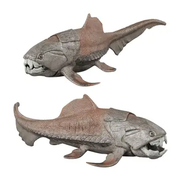 21cm Plastiko Jūrų Gyvybės Modelį Dunkleosteus Dinozaurai Žuvų Modelio Apdailos Veiksmų Skaičius, Žaislų Kolekciją Švietimo Žaislas