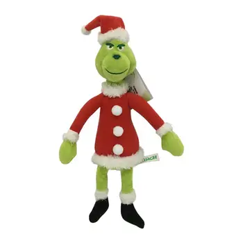 25-32cm 2020 Naujų karšto pardavimo Grinchs Pavogė Filmą Jaunų Grinch Pupelės, Santa Pliušinis Iškamšos Lėlės Rinkti Žaislus Kalėdų Dovana