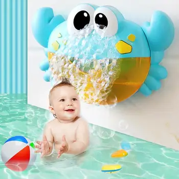 25 Stilių Kūdikių Vonios Žaislai Burbulas Mašina Didelis Varlės Krabų Automatinė Burbulas Maker 