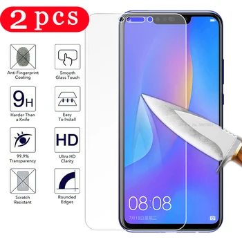 2vnt 9H grūdintas stiklas huawei p smart plus 2018 2019 2020 p smart Z S pro telefono screen protector apsauginės plėvelės išmanųjį telefoną