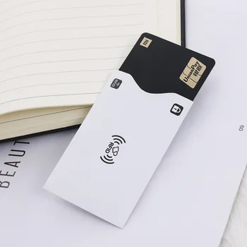 2vnt Aliuminio RFID Kortelės Turėtojas Blokavimo Banko Stabdžių vagis Piniginės Apsaugoti Atveju Kredito Kortelių Atveju Saugos Reader Shield Smart Naujas