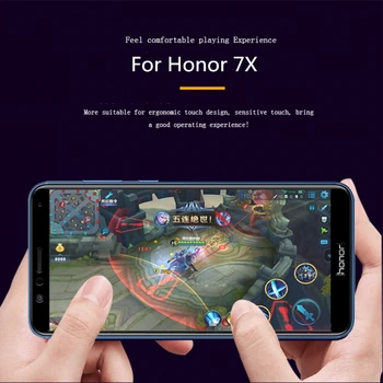 2vnt Apsauginis Stiklas Huawei Honor 7X Grūdintas Stiklas honor7X Ekrano apsaugos Honor7 X BND-L21 BND-L21 Grūdinto stiklo Plėvelės