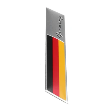 2vnt/daug 3D Vokietijos Vėliavą, Ženklelį Emblema Vokietijos Automobilių Lipdukas, Decal, Grotelės Bamperio Langą Kūno papuošalai Audi BMW VW