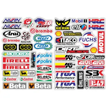 2VNT Daug PVC, atsparus Vandeniui Lipdukai & Lipdukai Automobilio Motociklas, Motoroleris, Mopedas Aksesuarų ir Dekoro Produktus
