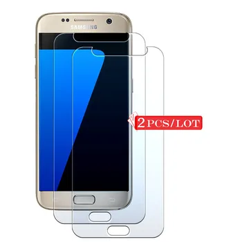 2vnt/Daug Stiklo Samsung Galaxy S7 S6 S4 S5 Mini Screen Protector Apsauginė Plėvelė Samsung S 7 6 5 Grūdintas Stiklas SansungS7