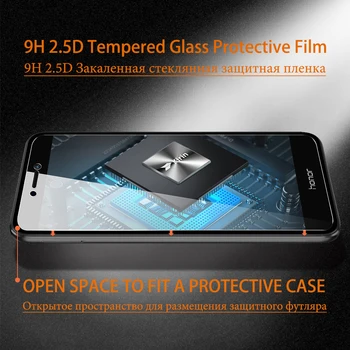 2vnt grūdintas stiklas huawei honor 7 7x 7s 7c, 7a pro telefono screen protector, p smart plus 2018 apsauginės plėvelės stiklo išmanųjį telefoną
