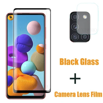 2vnt Kameros Apsauginį Stiklą Samsung A21S Screen Protector Galaxy A21 2020 Grūdintas Stiklas 21 21S S Len Apsaugoti Plėvele