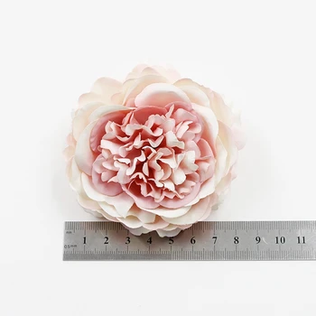 2vnt Modeliavimas Dirbtinės Gėlės 8cm nekilnojamojo touch bijūnas gėlių galvos Dėl Vestuvių Namų Puošybai 