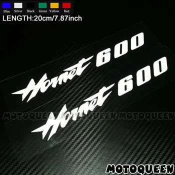 2VNT Motociklo kūno Ratų Lauktuvės Šalmas Tank Pad apdailos logotipas atspindintis Priedai Lipdukas Lipdukai Honda Hornet 600