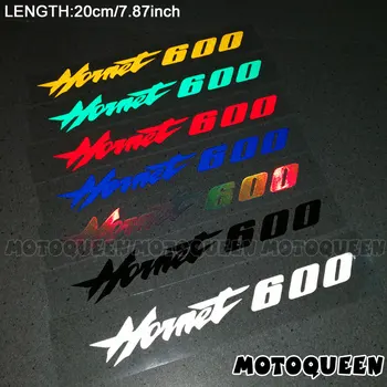 2VNT Motociklo kūno Ratų Lauktuvės Šalmas Tank Pad apdailos logotipas atspindintis Priedai Lipdukas Lipdukai Honda Hornet 600