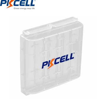 2VNT PKCELL Turėtojas Atveju Plastikiniai Nešiojami Langelį AA AAA Įkrovimo / Pirminės Baterijos