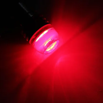 2VNT Raudona 1157 BAY15D P21/5W Strobe Mirksi LED Projektorius, Lemputės, Automobilių Uodega Stabdžių Šviesos Auto Posūkio Signalo Lemputė Lemputės