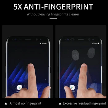 2vnt samsung Galaxy S10 S10e S8 S9 plus grūdinto stiklo S5 S6 S7 krašto apsaugine plėvele išmanusis telefonas screen protector