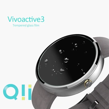 2VNT Sprogimo Įrodymas, Plėvelės Garmin Vivoactive 3 Grūdinto Stiklo Screen Protector Smart Watch Priedai
