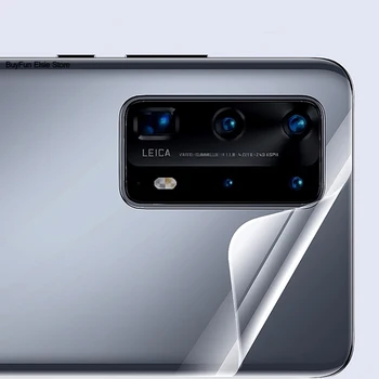 3 1. Priekinės ir galinės Plėvelės Samsung Galaxy A51 A71 Hidrogelio Filmų Samsun A11 A21 A31 A41 Minkštas vaizdo Kameros Apsauginė Plėvelė