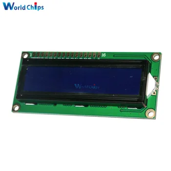3.3 V LCD1602 LCD Monitorius 1602 Geltonas/Mėlynas Ekranas Baltos Kodas Lempos 16x2 Simbolių LCD Ekranas Modulis HD44780 1602A
