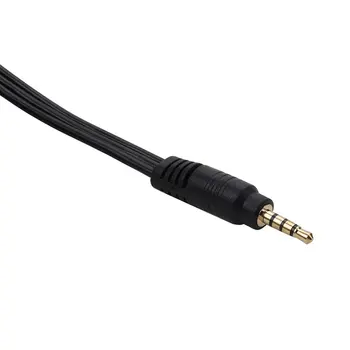 3.5 mm 1 Iki 3 Splitter Cable 30cm 1/8 Colio Vyras Į 3 Stereo Moterų Lizdas, Ausinių Lizdas Audio Splitter Cable