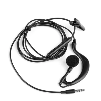3.5 mm Single In-Ear Tik Mono Ausines į ausis įkišamos Ausinės w/ Mic Telefonu Samsung