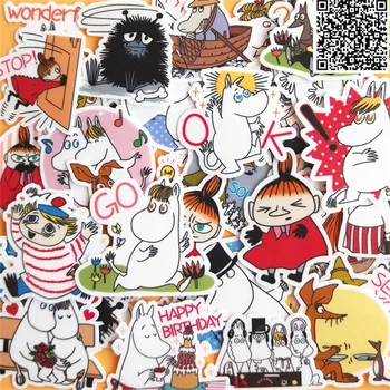 30 vnt Animacinių filmų arklių ir savininkas lipdukai Namų dekoro telefonų knyga 