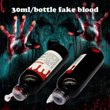 30ml Ultra-Realistiškus pranešk apie Netikrą Kraujo Helovinas Cos imituoti Žmogaus Vampyras Žmogaus Dantis Kraujodaros Rekvizitai Atostogų Šalies Prekių