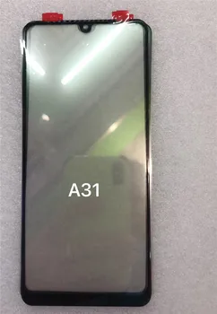 31 Išorinis Ekranas Samsung Galaxy A31 A315 Priekiniai Touch Panel LCD Ekranas Iš Stiklinį Dangtelį Objektyvo Telefonu Remontas, Pakeisti Dalys