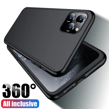 360 Visas Apsauginis Telefono dėklas Skirtas iPhone 8 7 Plius 6 6s 5 5S X 10 SE Sunku Pilnas draudimas 