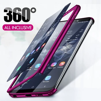 360 Visas Apsaugos Atveju Huawei P40 30 P20 Pro P10 Plius Garbę 10i Mate 30 20 Pro 10 Lite Nova 5T P Smart Z 2019 Stiklo danga