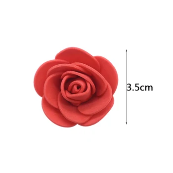 3cm Dirbtiniai PE Putų Rose Flower 