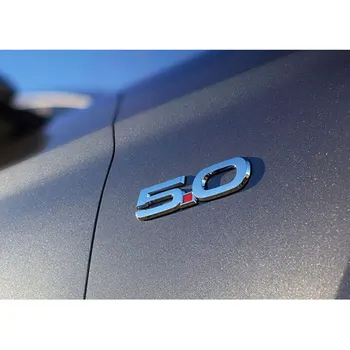 3D 5.0 Emblema Universalus Logotipas Ženklelis Automobilių Kėbulo Pusės Sparno Apdaila Lipduką 
