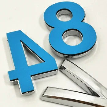 3D 5cm/7cm ABS Lipni, Durų Skaičius Pasirašyti Numerio Skaitmuo Butas Hotel Biuro Duris Adreso namo Numeris Lipdukai Plokštė Ženklas