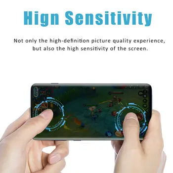 3D Išlenkti Privacy Screen Protector For Samsung Galaxy S10 Plius S20 S10e 10 Pastaba Plius 20 Ultra Grūdintas Stiklas Anti Spy Peeping