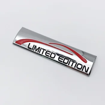 3D Metalo LIMITED EDITION Logotipas Ženklelis Automobilio Lipdukas, Decal Audi 