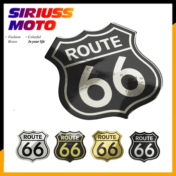 3D Motociklų Lipdukas Lipdukas Istorinis Route 66 