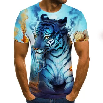 3D trumparankoviai marškinėliai topai vyrų ir moterų vasaros marškinėliai 3D atspausdintas T-marškiniai, trumparankoviai gatvės mados tendencija T-shirts