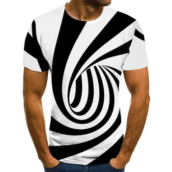 3D trumparankoviai marškinėliai topai vyrų ir moterų vasaros marškinėliai 3D atspausdintas T-marškiniai, trumparankoviai gatvės mados tendencija T-shirts
