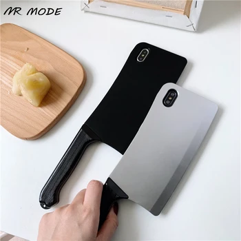 3D Virtuvinis peilis Telefono dėklas 