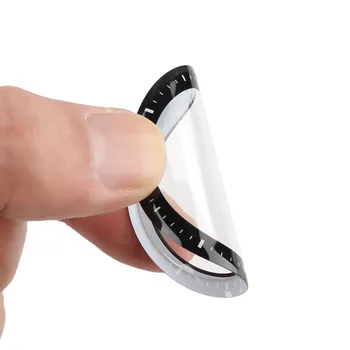 3D Visišką Apsauginės Plėvelės Nulio Įrodymas, Aišku, Minkštas Pluošto Stiklo Smart Watch Ekrano apsaugos Huami Amazfit GTR 2