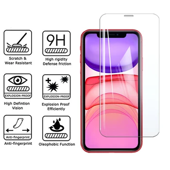 3PCS apsauginis stiklas iphone11 pro max screen protector dėl 