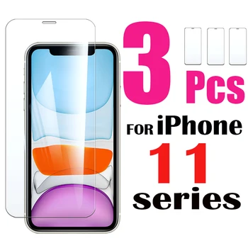 3PCS apsauginis stiklas iphone11 pro max screen protector dėl 