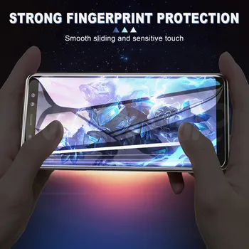3Pcs Apsauginis Stiklas Samsung Galaxy J6 J4 A6 A8 Plius 2018 Grūdintas Stiklas Samsung A5 A7 A9 J8 J2 2018 Screen Protector