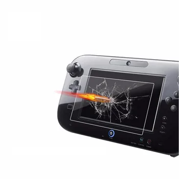 3pcs Apsaugos Nintendo Wii U Ne-Grūdintas Stiklas Screen Protector, Nintendo Wii U, Priedai Ekrano Apsaugos